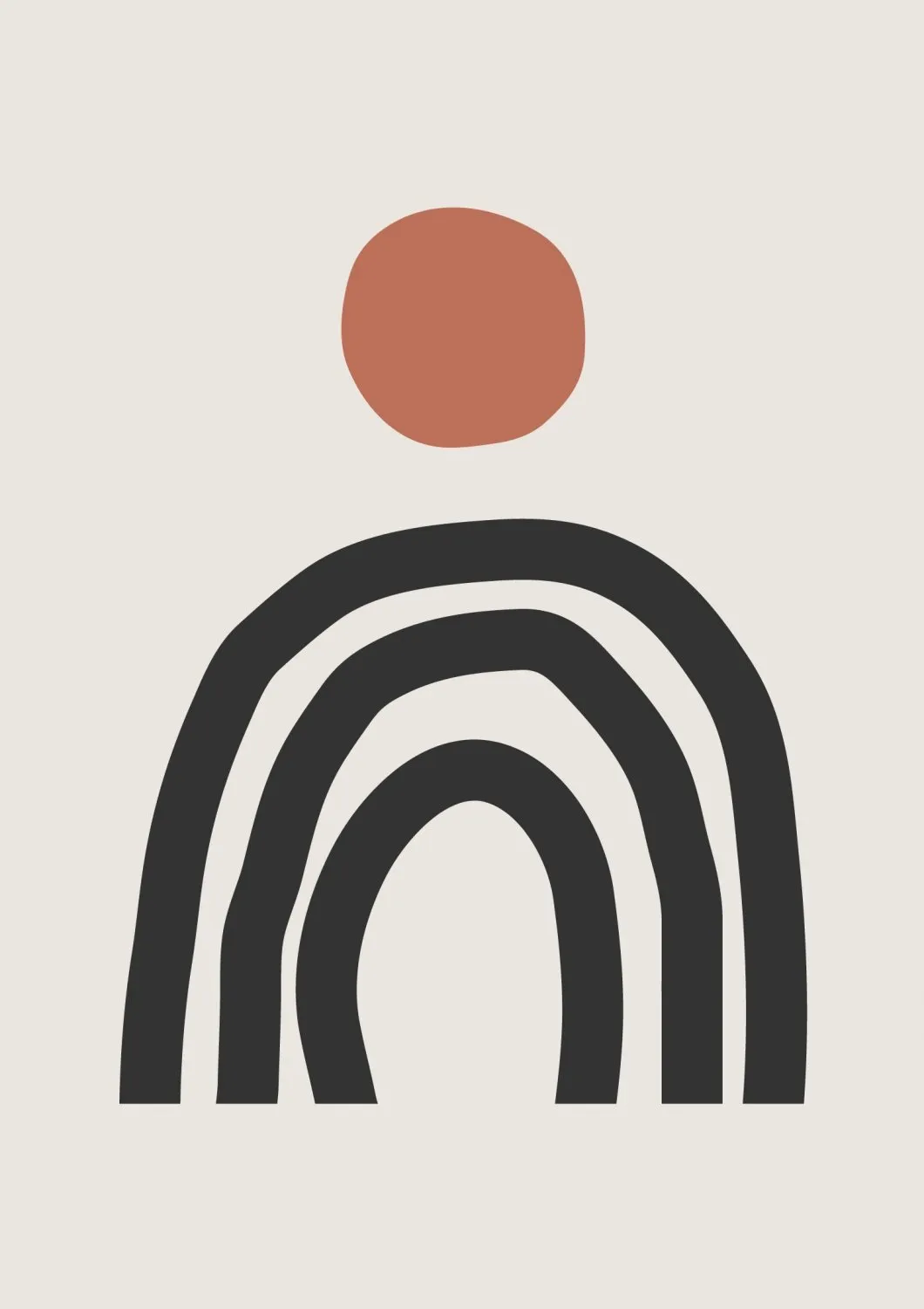 Wilton szőnyeg - Rochelle (bezs/fekete/narancssárga)