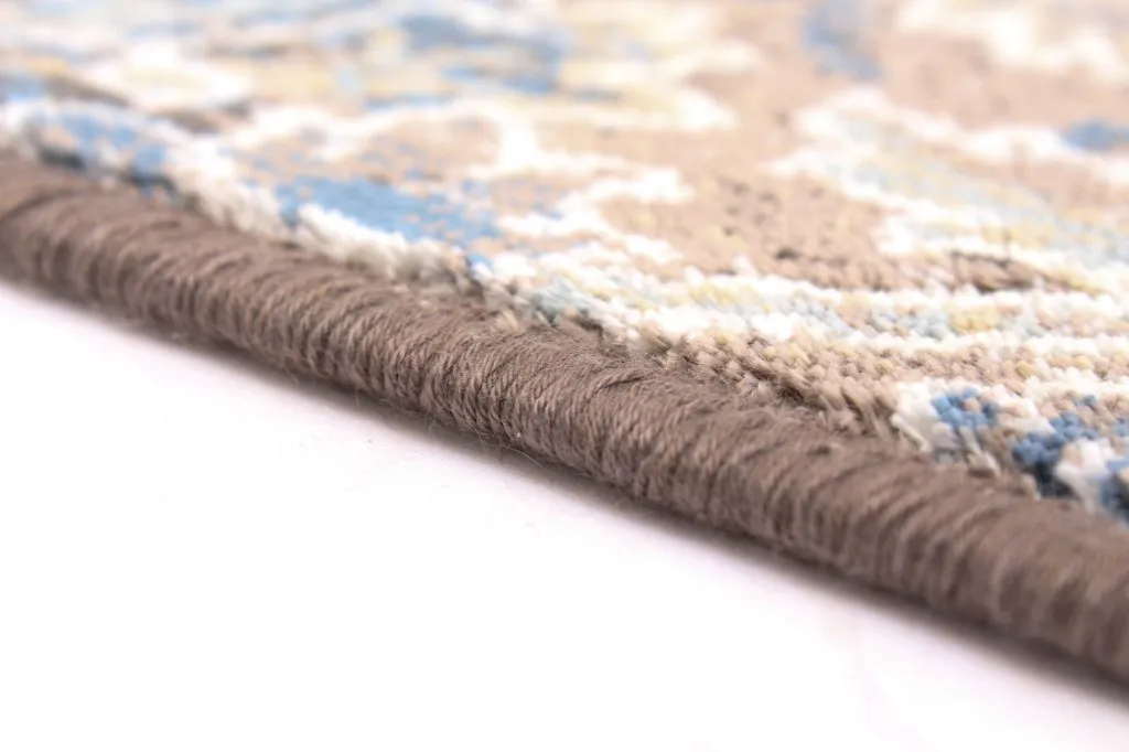 Wilton szőnyeg - Sanandaj (kék-bezs)