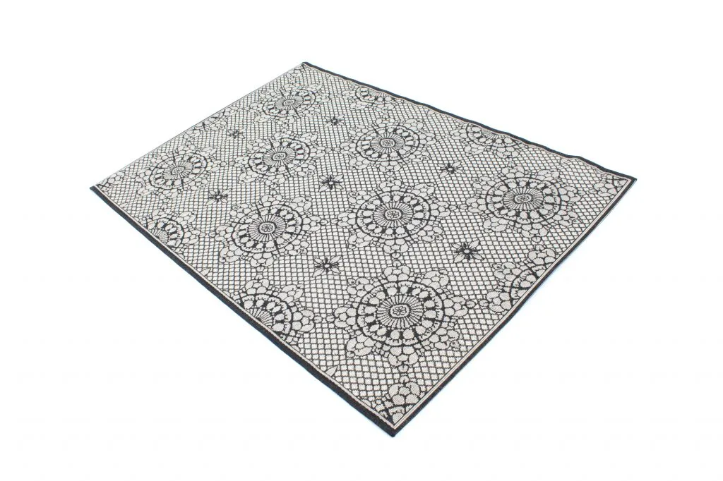 Wilton szőnyeg - Charleston (fekete/homok)