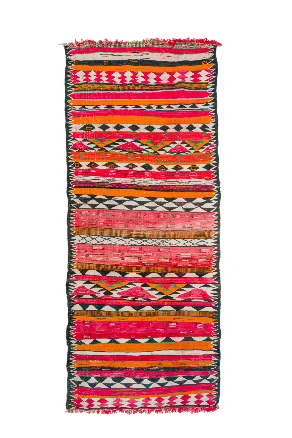 Marokkói Boucherouite szőnyeg 150 x 365 cm