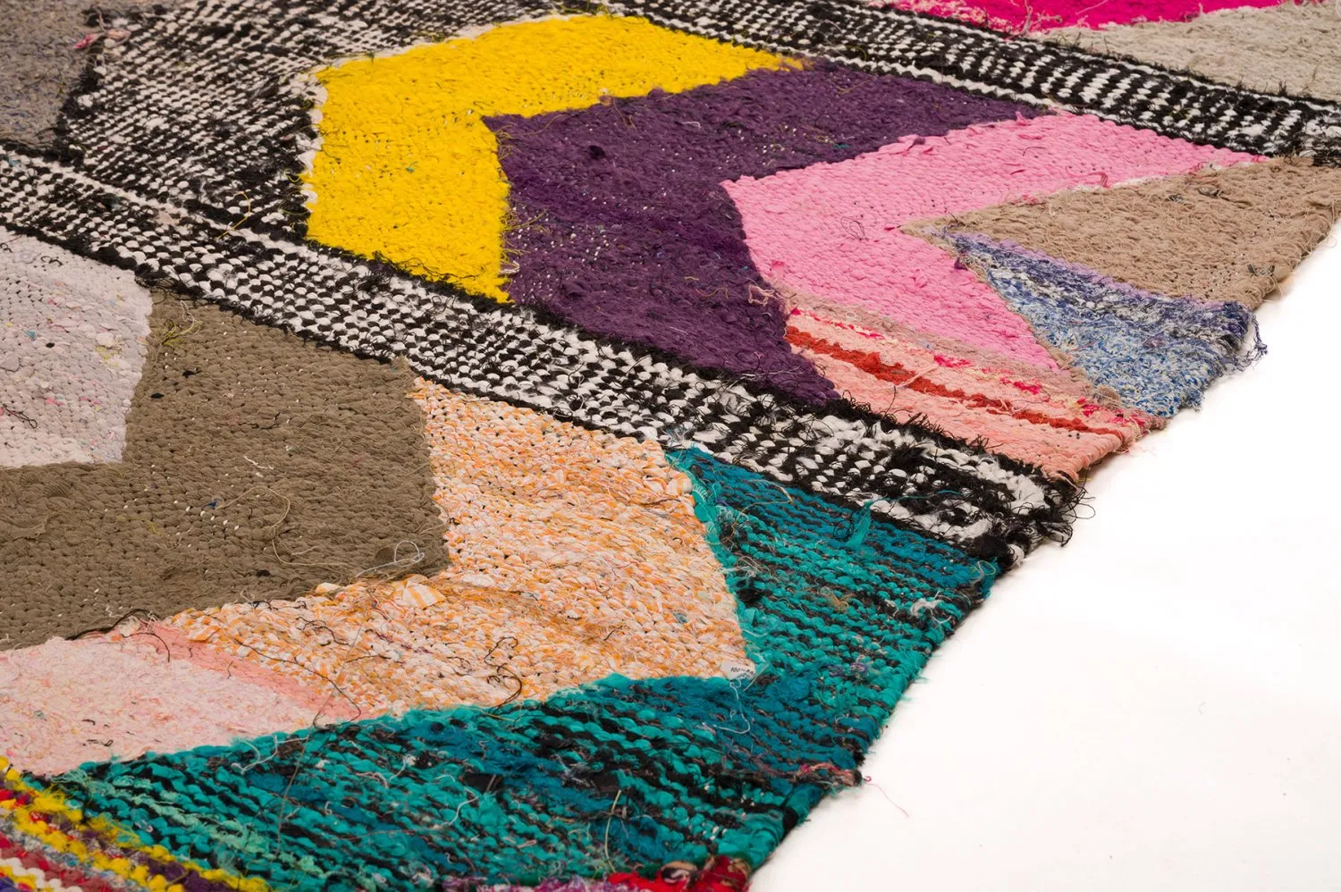 Marokkói Boucherouite szőnyeg 160 x 325 cm