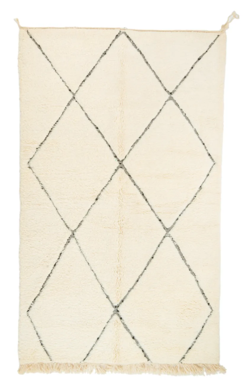 Marokkói Beni Ourain Kelim szőnyeg 155 x 265 cm