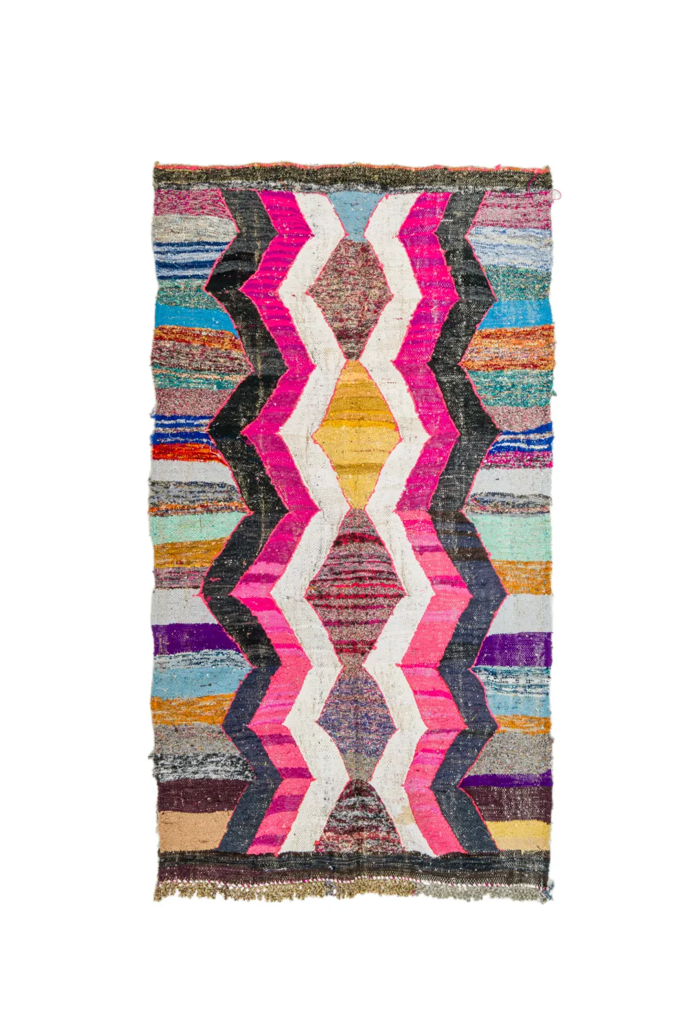 Marokkói Boucherouite szőnyeg 150 x 255 cm