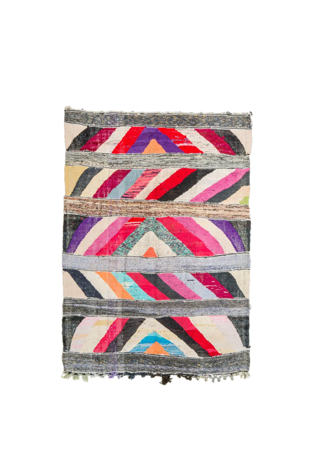 Marokkói Boucherouite szőnyeg 140 x 210 cm