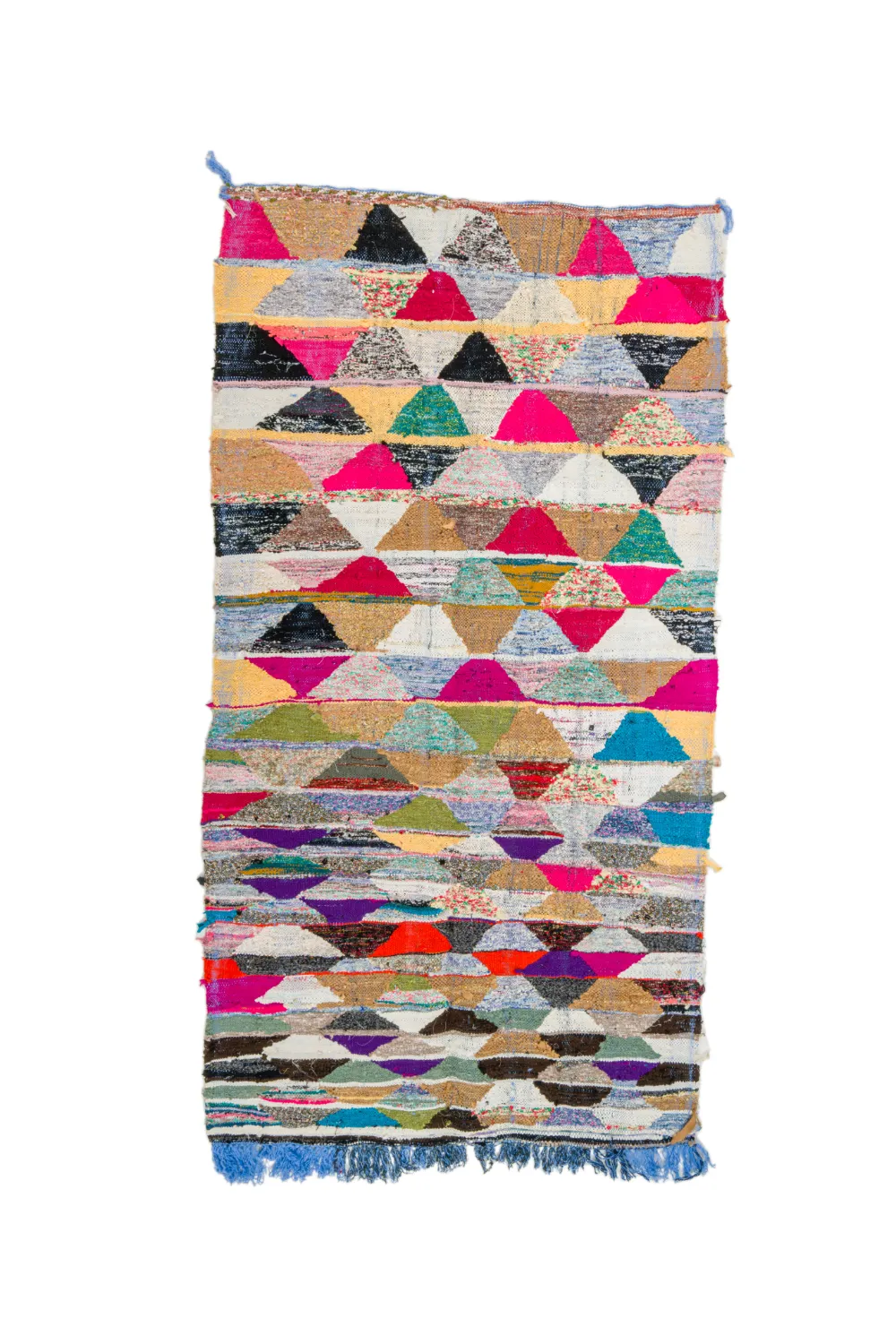 Marokkói Boucherouite szőnyeg 150 x 255 cm