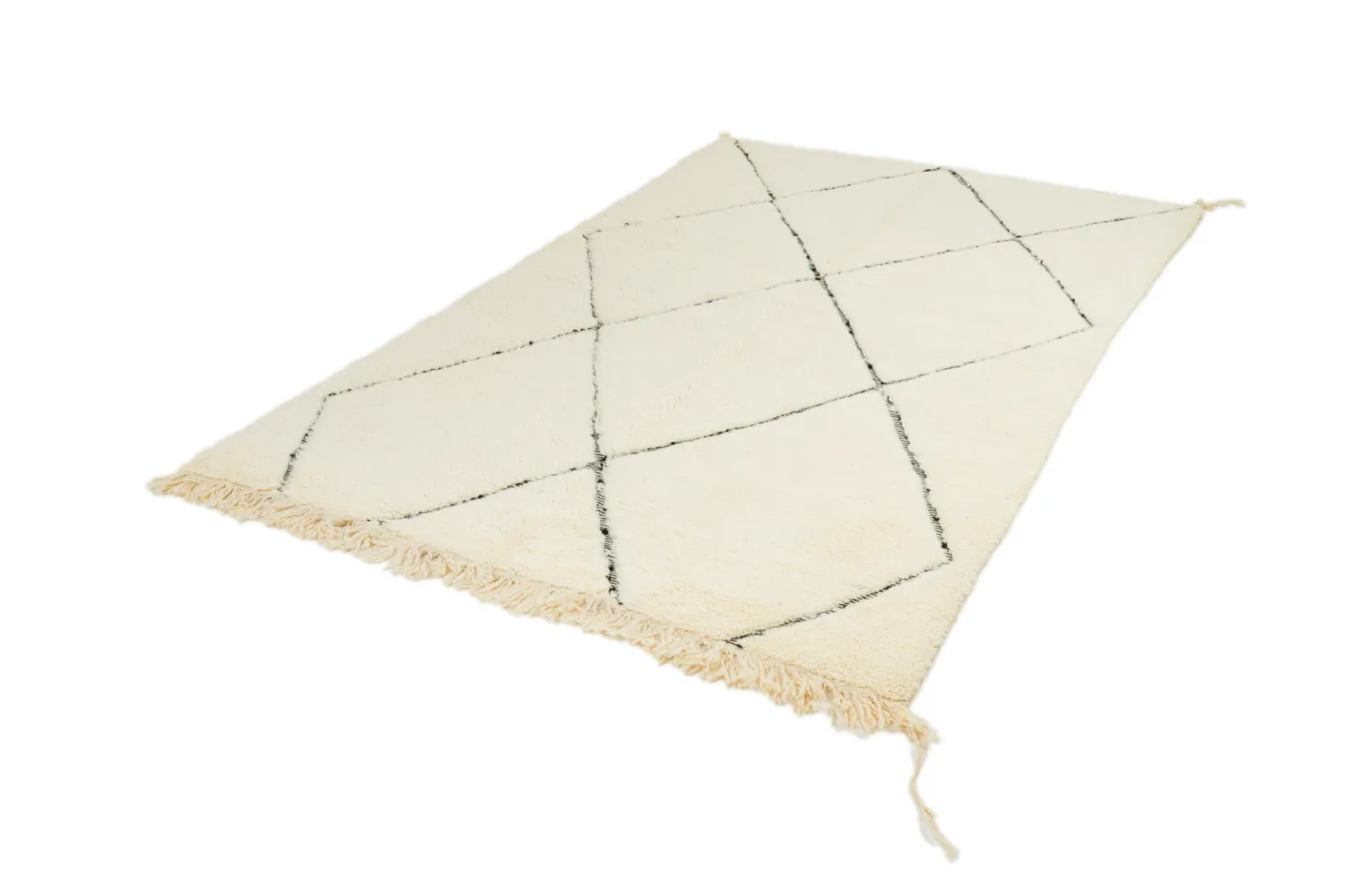 Marokkói Beni Ourain Kelim szőnyeg 155 x 265 cm