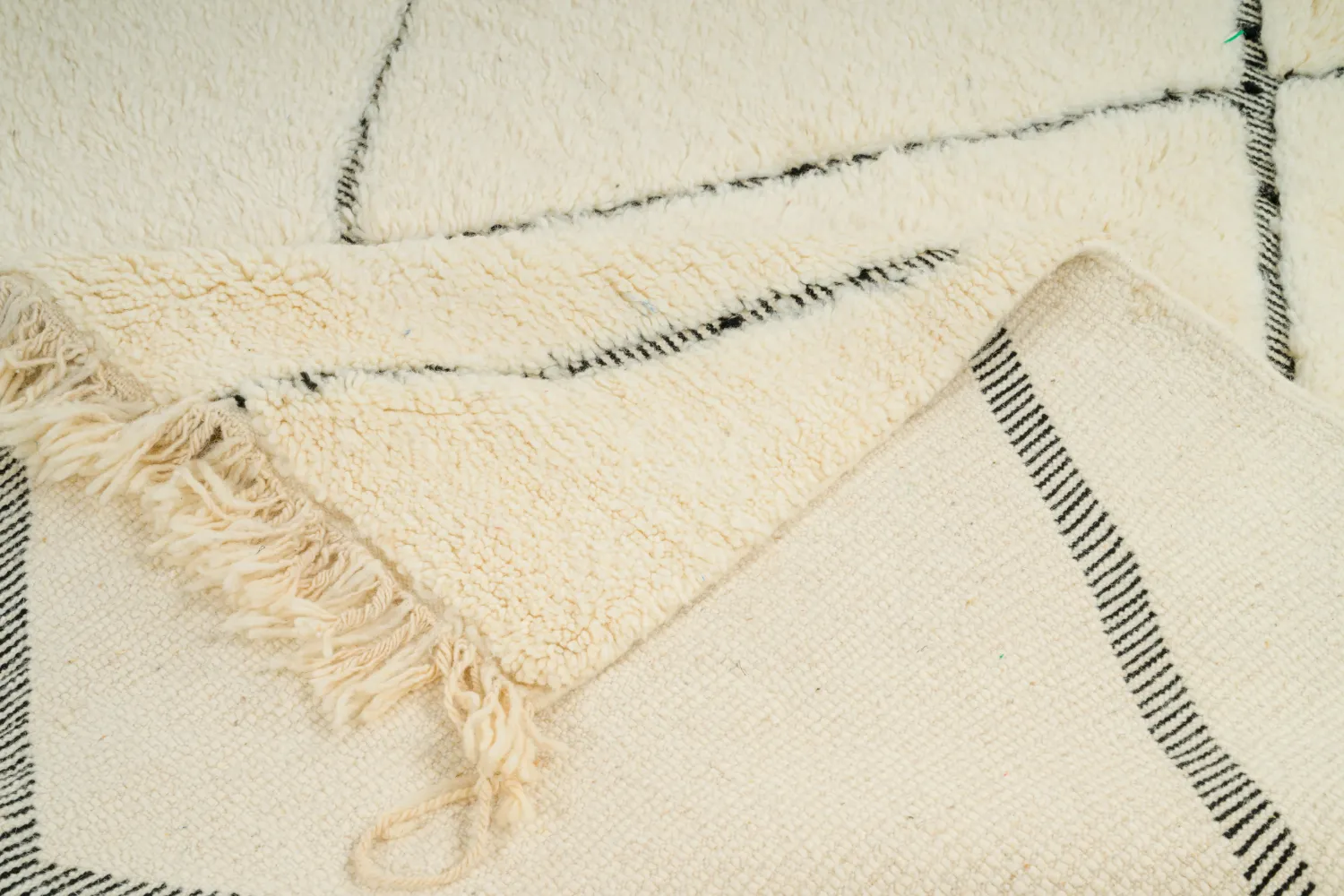 Marokkói Beni Ourain Kelim szőnyeg 155 x 265 cm