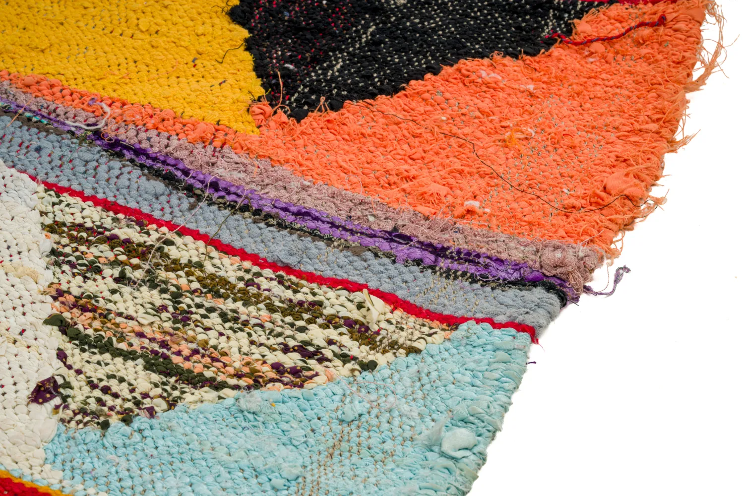 Marokkói Boucherouite szőnyeg 135 x 270 cm