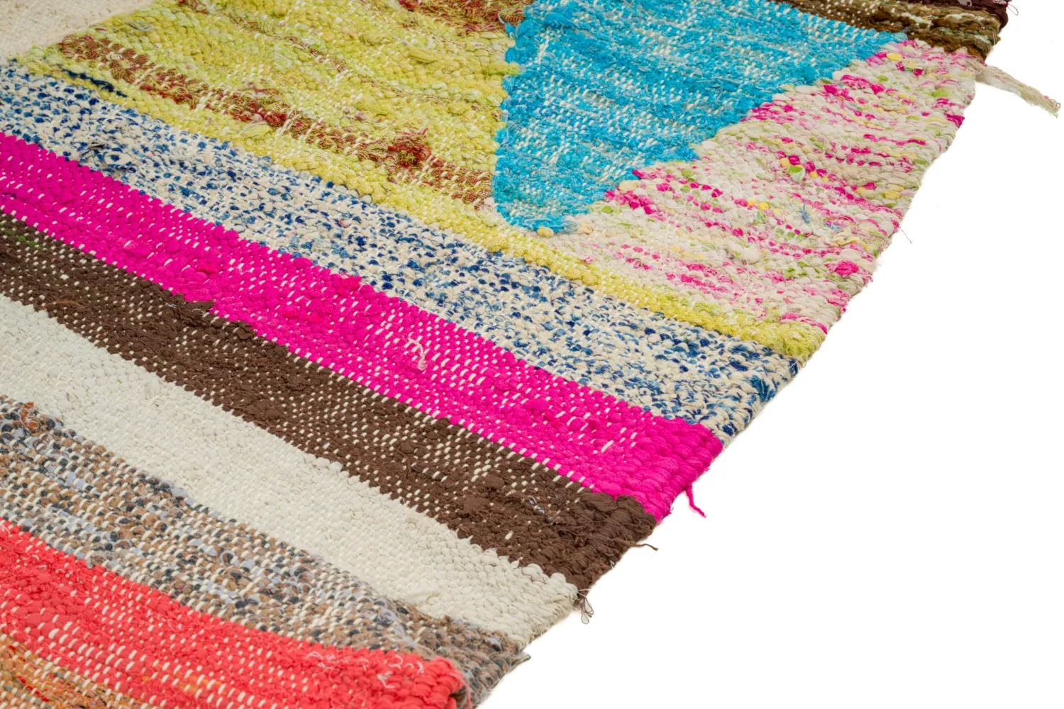 Marokkói Boucherouite szőnyeg 145 x 260 cm