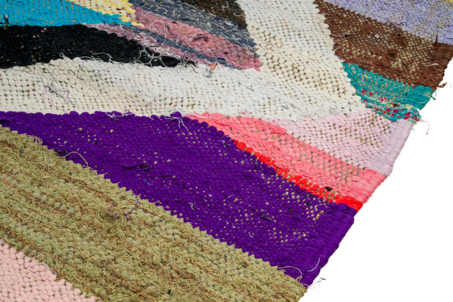 Marokkói Boucherouite szőnyeg 125 x 225 cm