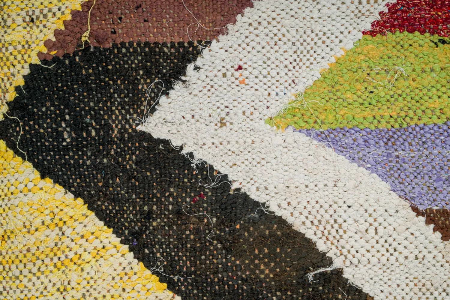 Marokkói Boucherouite szőnyeg 125 x 225 cm