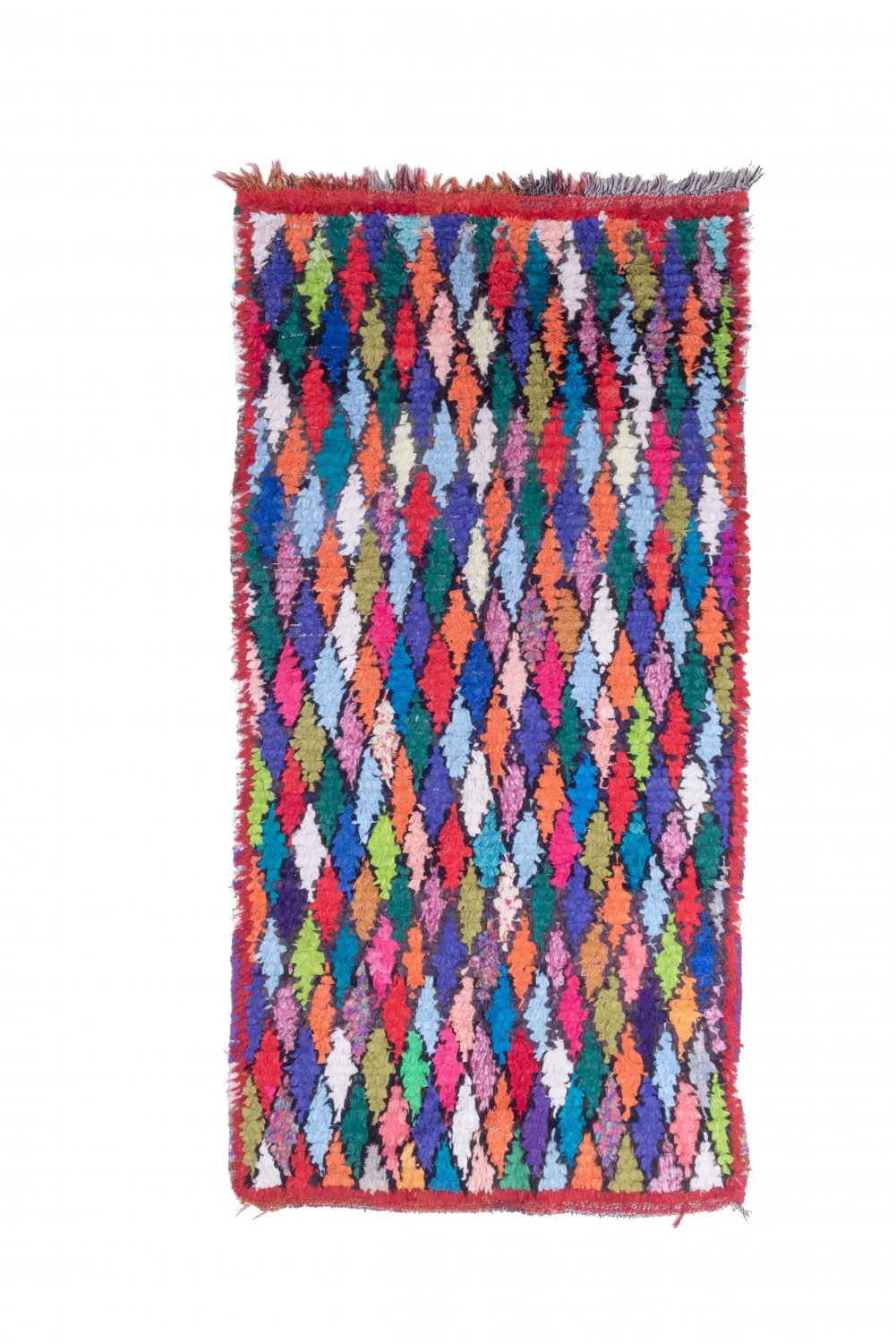 Marokkói Boucherouite szőnyeg 230 x 115 cm