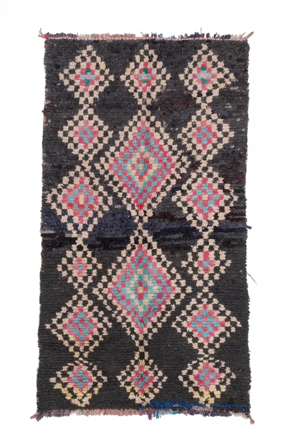 Marokkói Boucherouite szőnyeg 260 x 145 cm