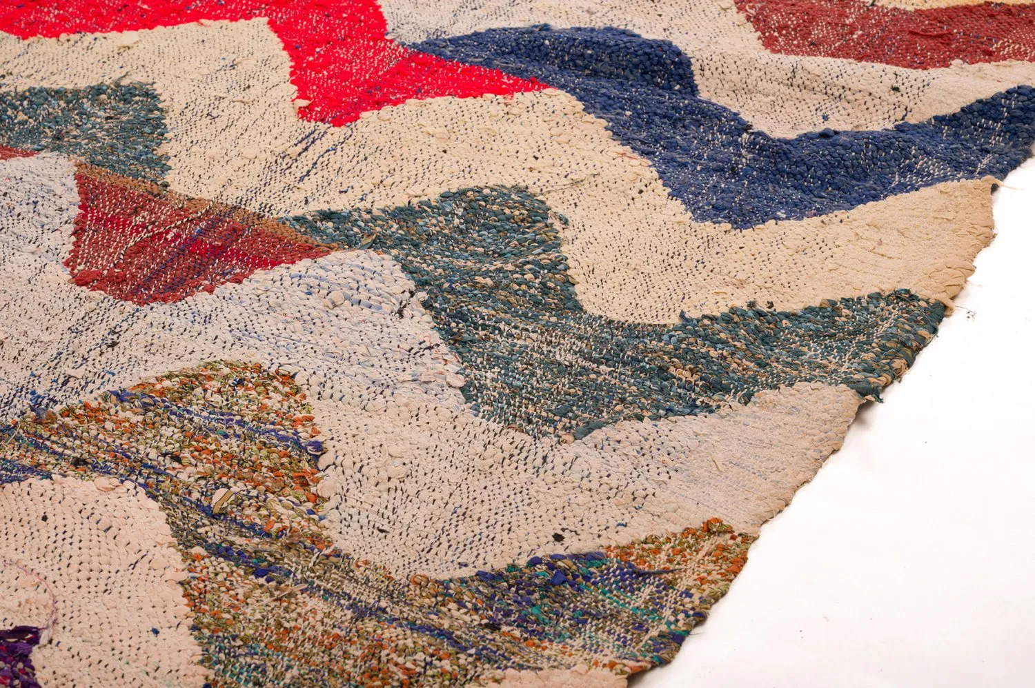 Marokkói Boucherouite szőnyeg 150 x 285 cm