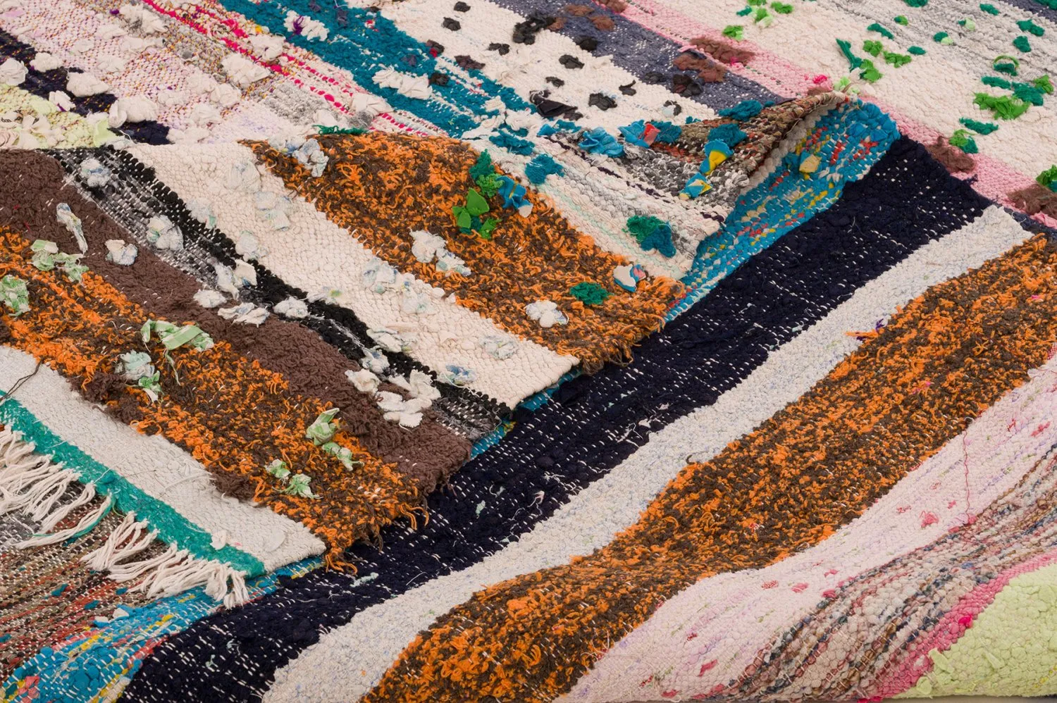 Marokkói Boucherouite szőnyeg 150 x 280 cm