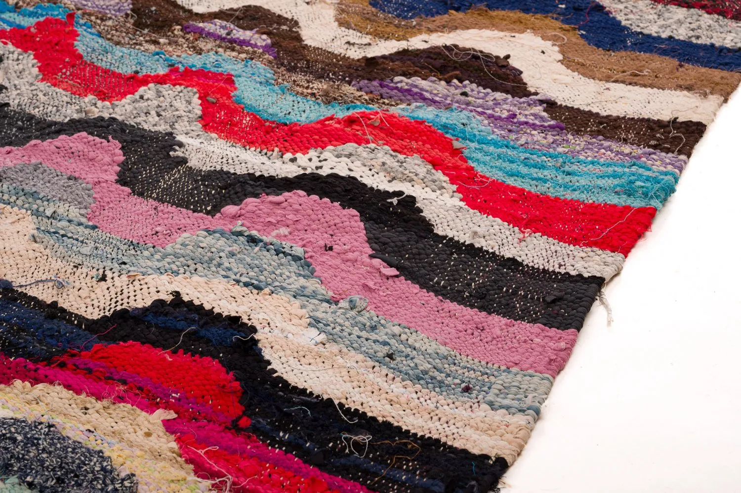 Marokkói Boucherouite szőnyeg 170 x 270 cm