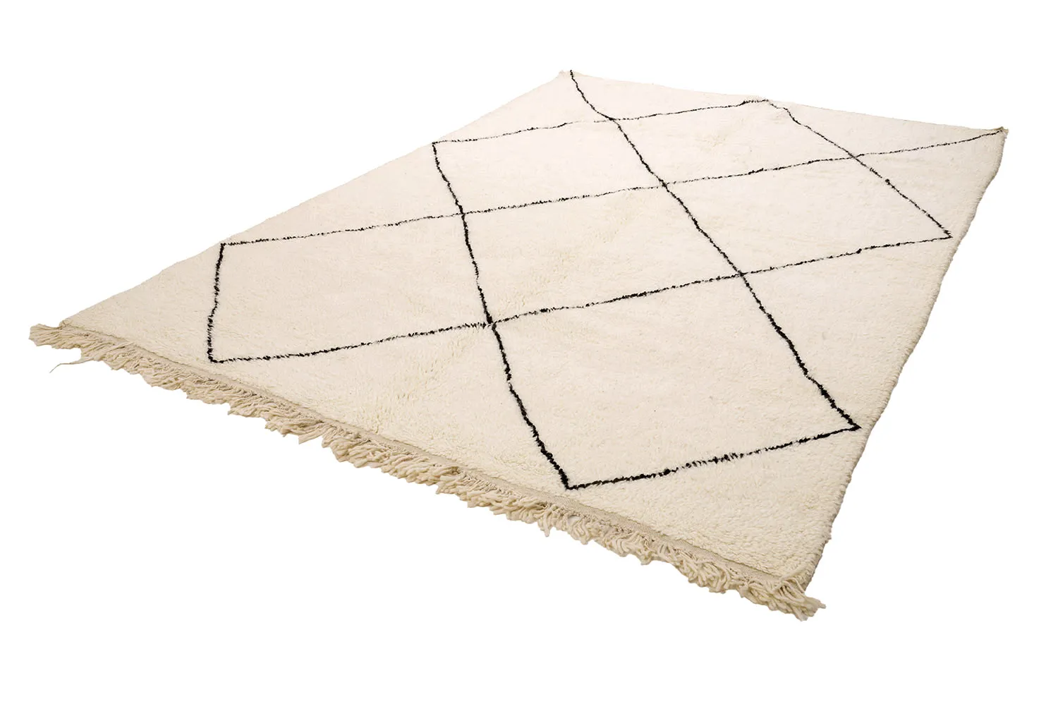 Marokkói Beni Ourain Kelim szőnyeg 200 x 305 cm