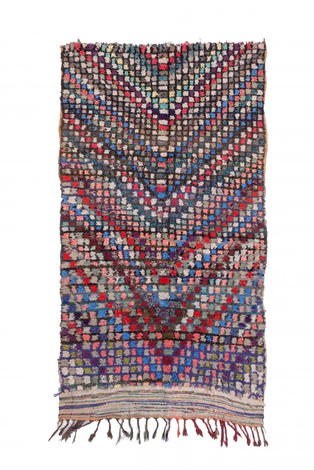 Marokkói Boucherouite szőnyeg 230 x 125 cm