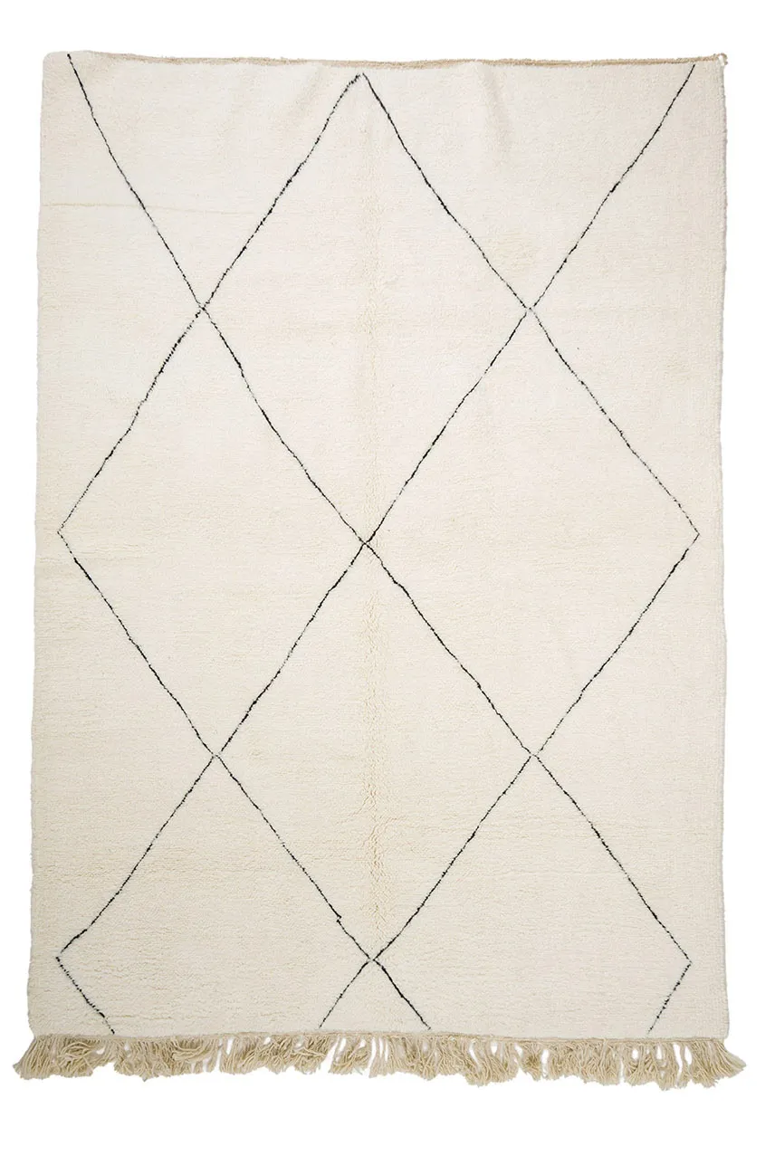 Marokkói Beni Ourain Kelim szőnyeg 210 x 295 cm