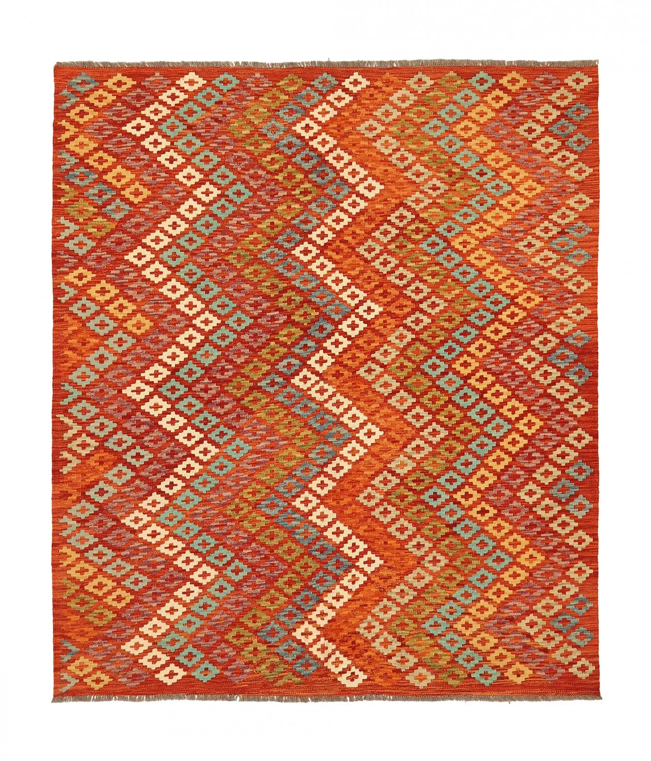 Orientális kilim szőnyeg 192 x 167 cm