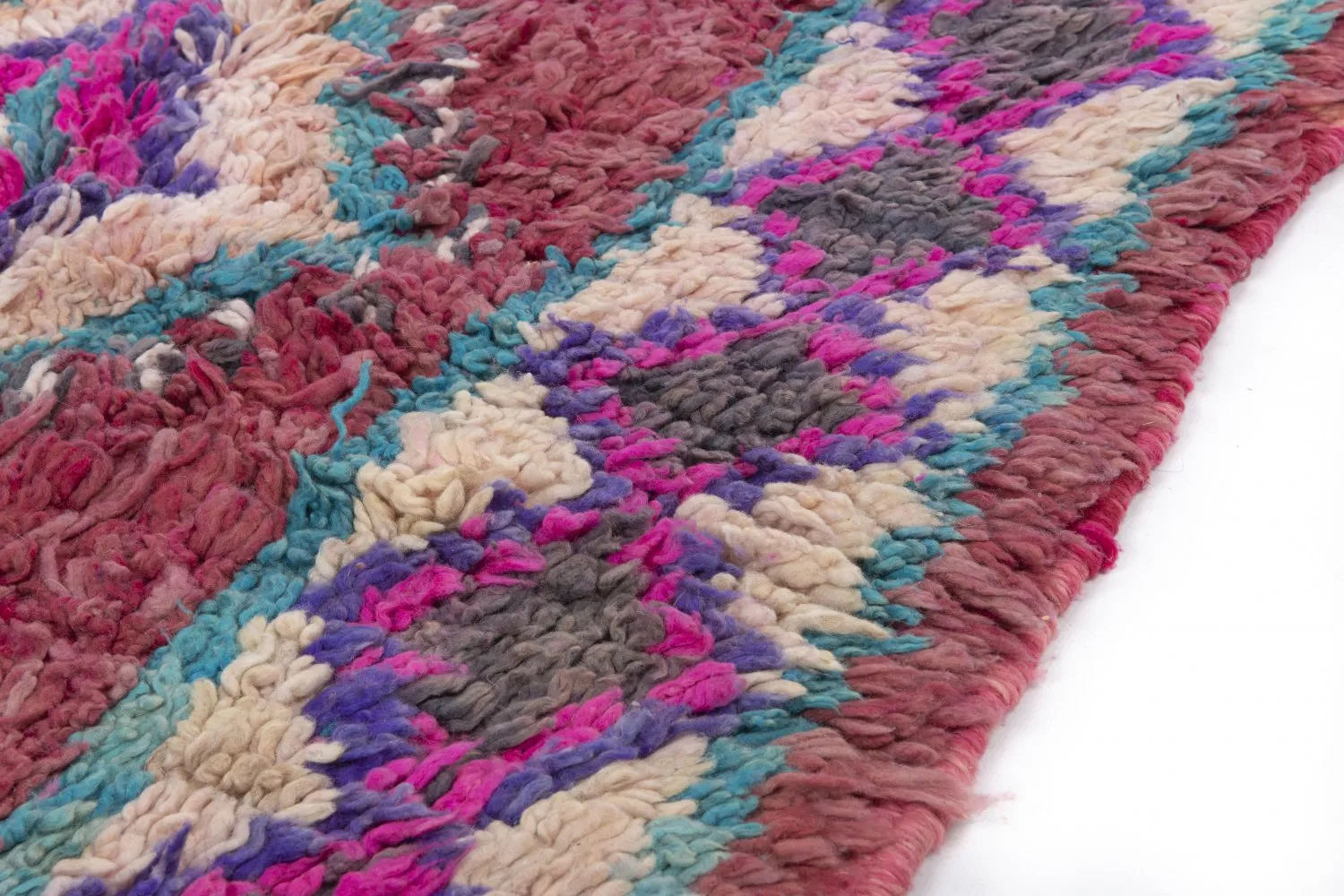 Marokkói Azilal Kelim szőnyeg 400 x 110 cm