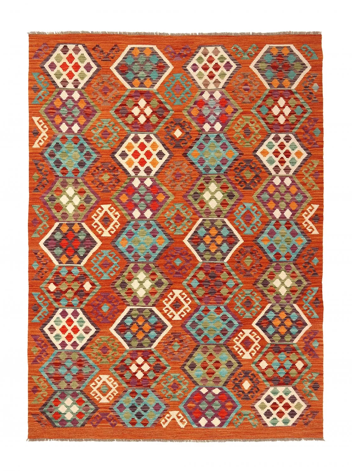 Orientális kilim szőnyeg 249 x 176 cm