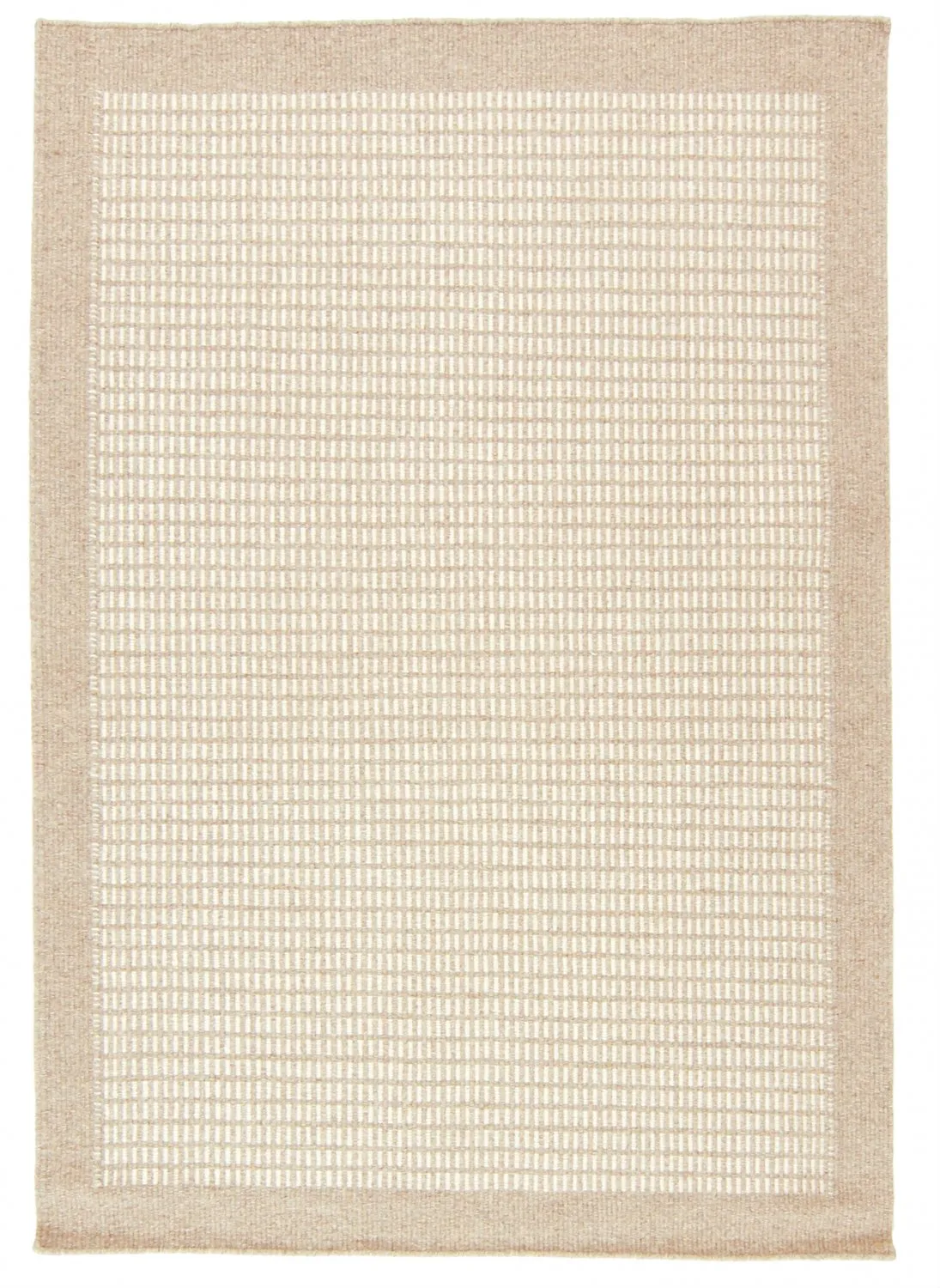 Gyapjúszőnyeg - Luxor (bézs/fehér)