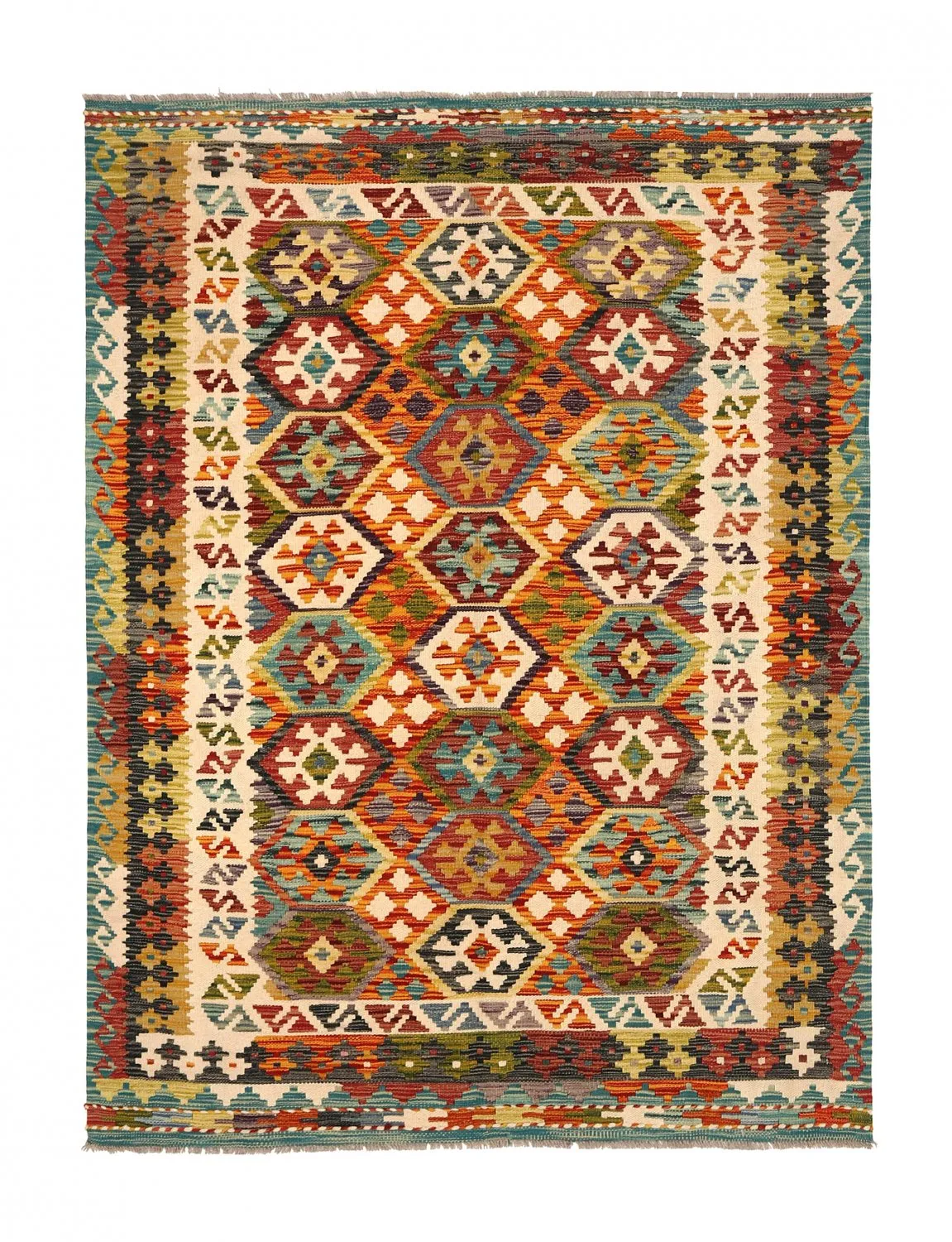 Orientális kilim szőnyeg 194 x 145 cm