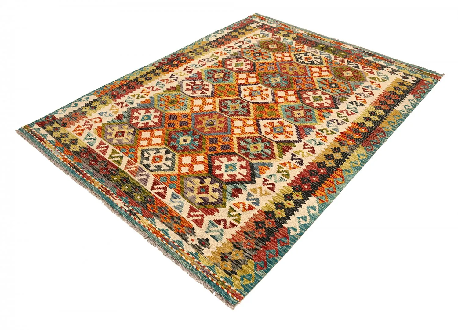 Orientális kilim szőnyeg 194 x 145 cm