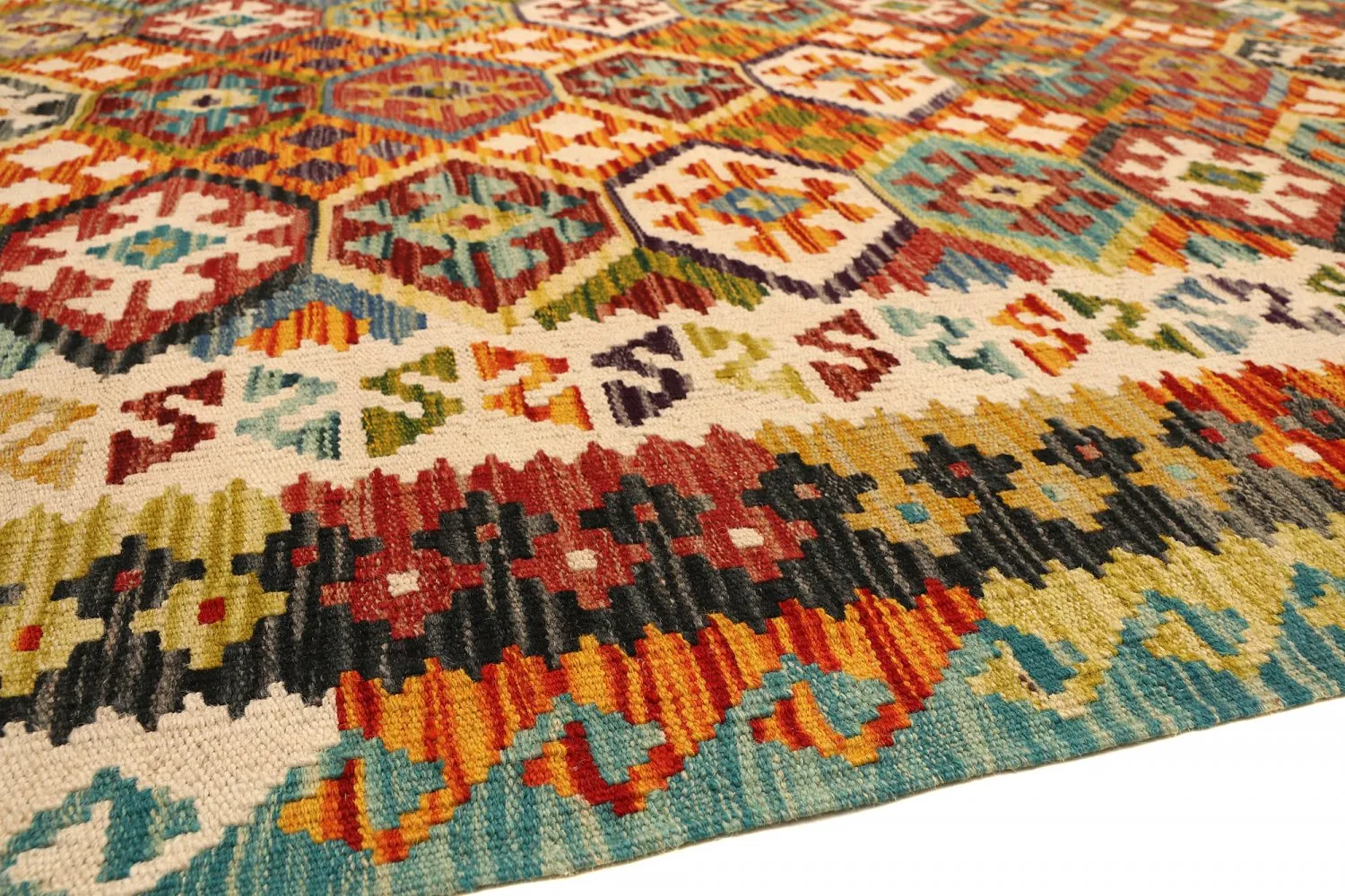 Orientális kilim szőnyeg 194 x 145 cm
