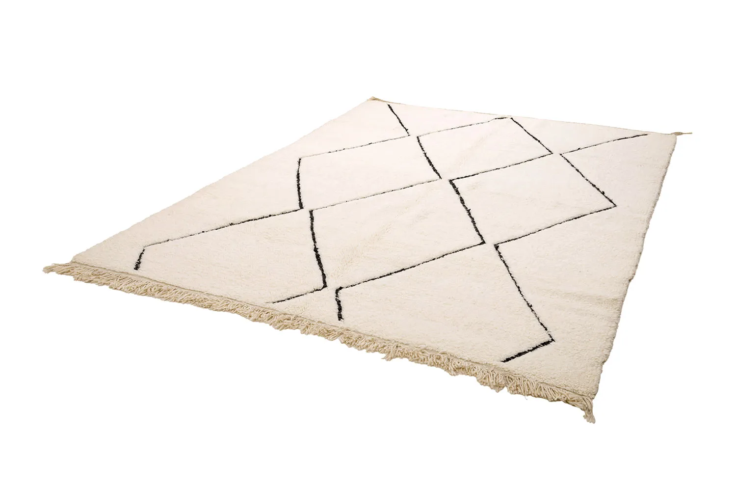 Marokkói Beni Ourain Kelim szőnyeg 205 x 290 cm