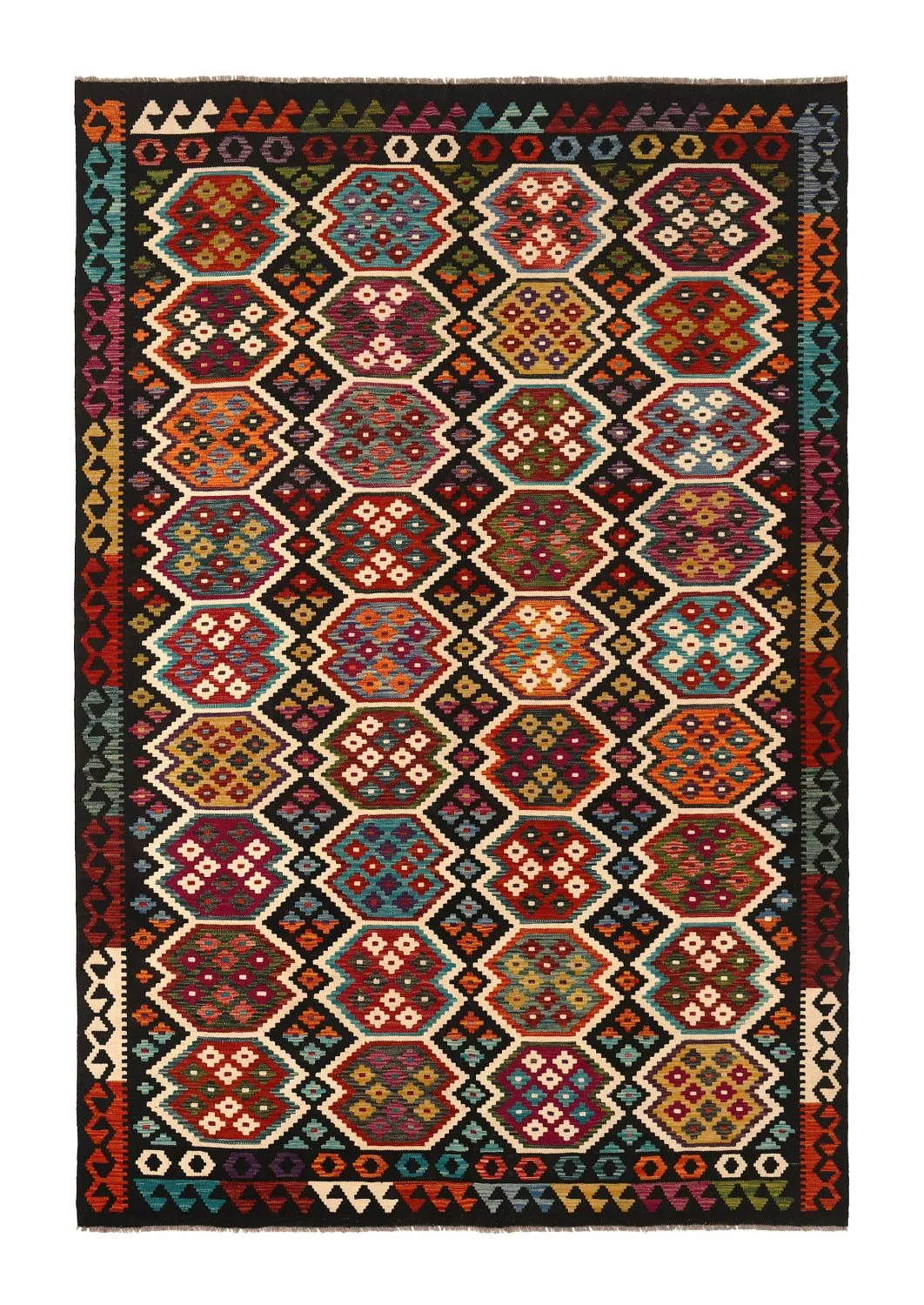 Orientális kilim szőnyeg 297 198 cm
