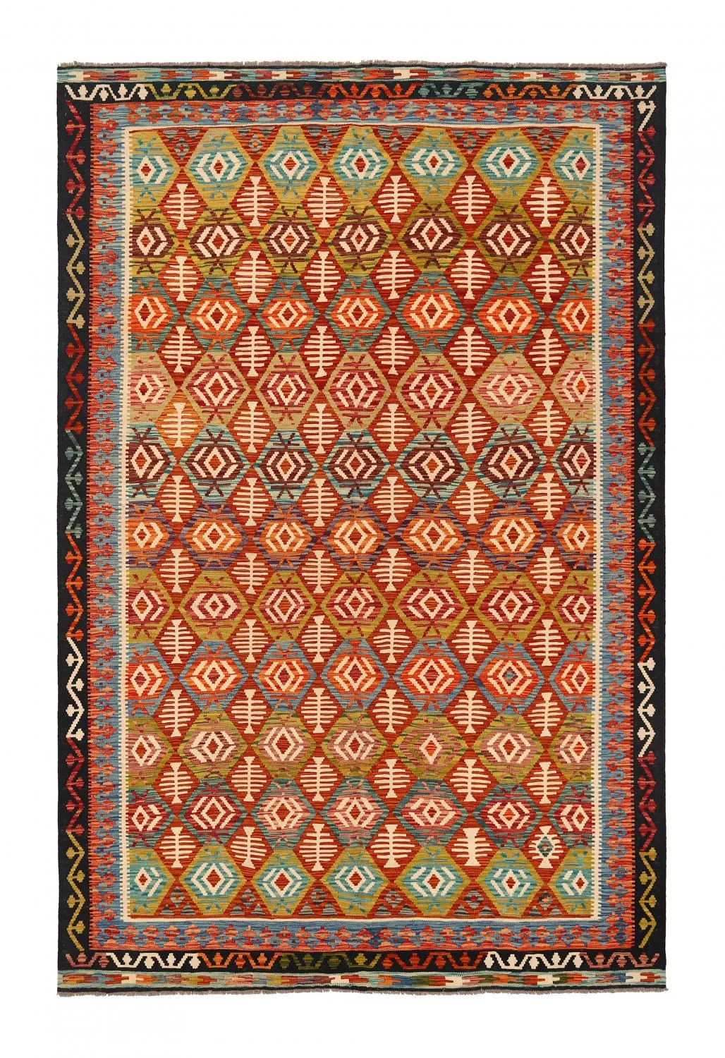 Orientális kilim szőnyeg 305 x 202 cm