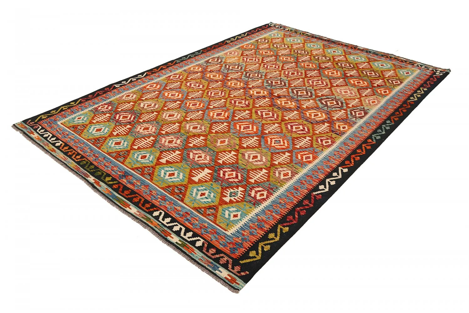 Orientális kilim szőnyeg 305 x 202 cm