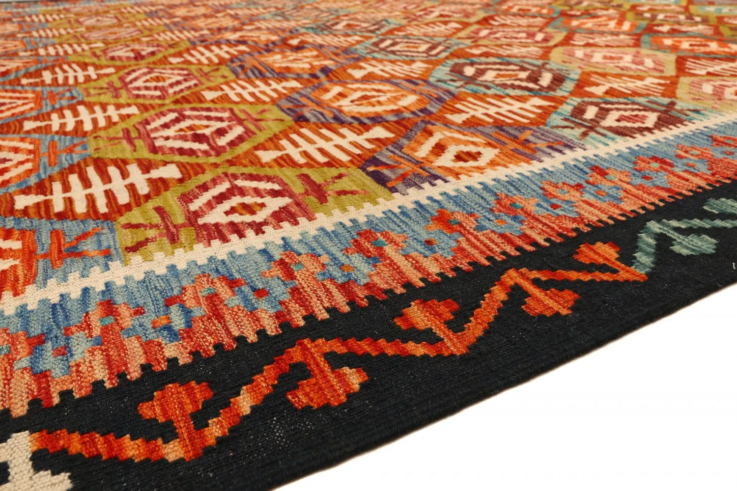 Orientális kilim szőnyeg 305 x 202 cm