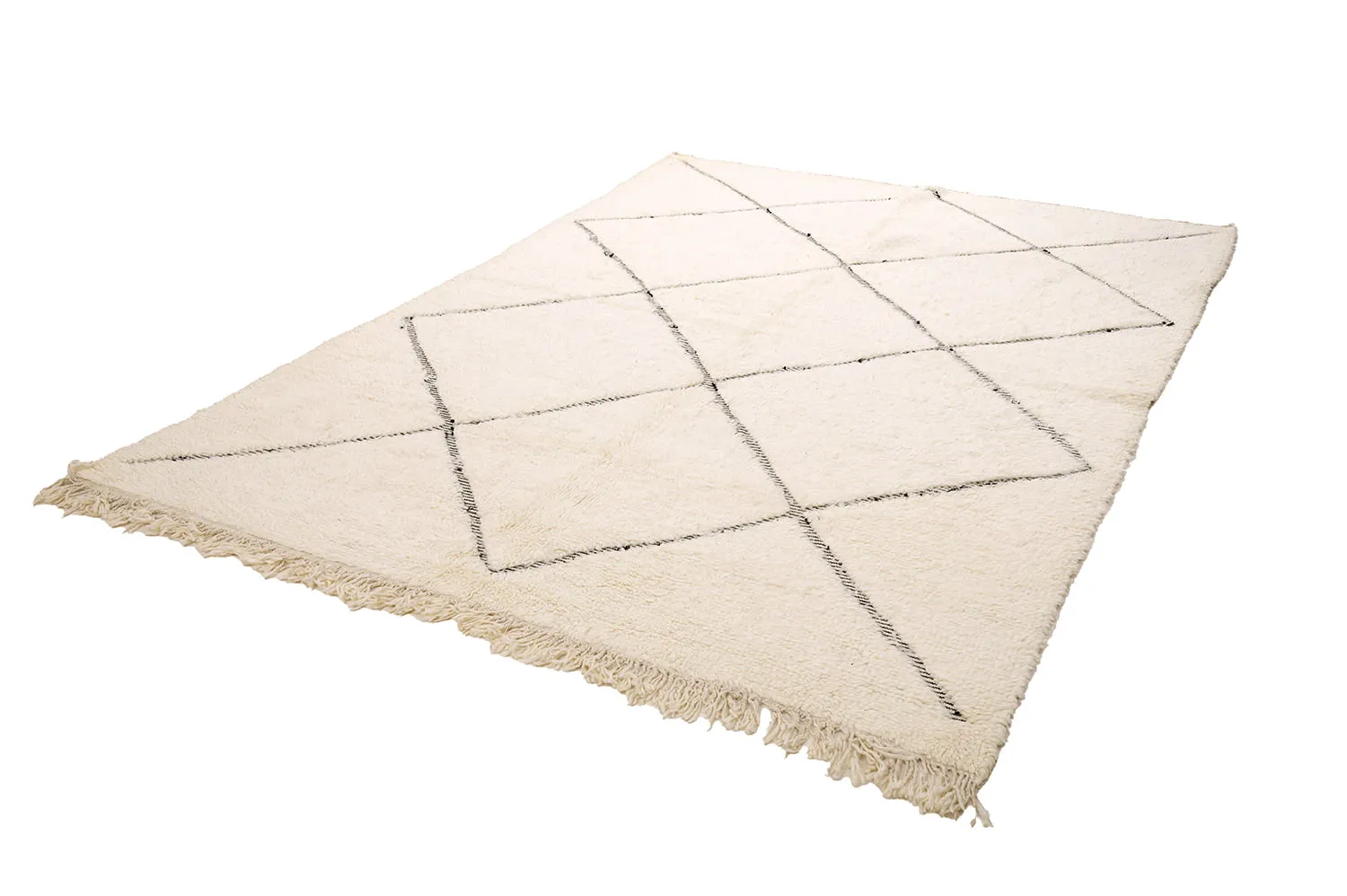 Marokkói Beni Ourain Kelim szőnyeg 190 x 285 cm