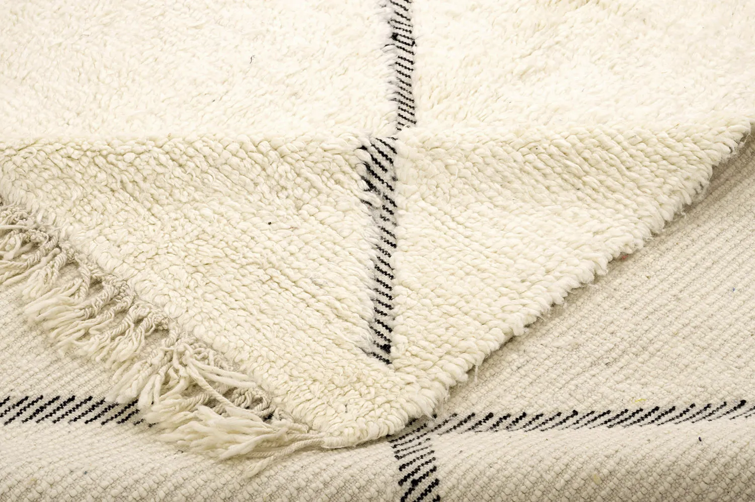 Marokkói Beni Ourain Kelim szőnyeg 190 x 285 cm