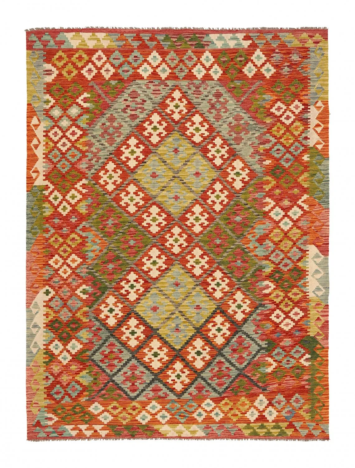 Orientális kilim szőnyeg 244 x 179 cm