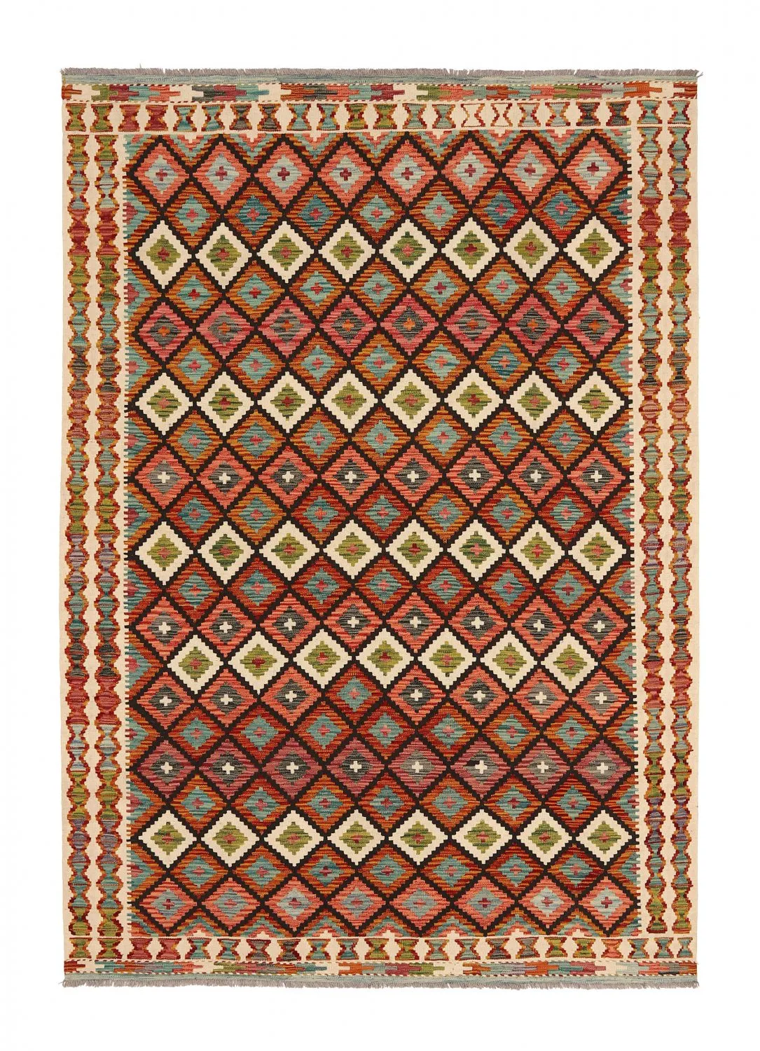 Orientális kilim szőnyeg 249 x 176 cm