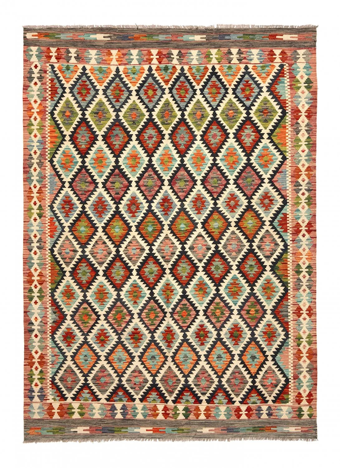 Orientális kilim szőnyeg 236 x 175 cm