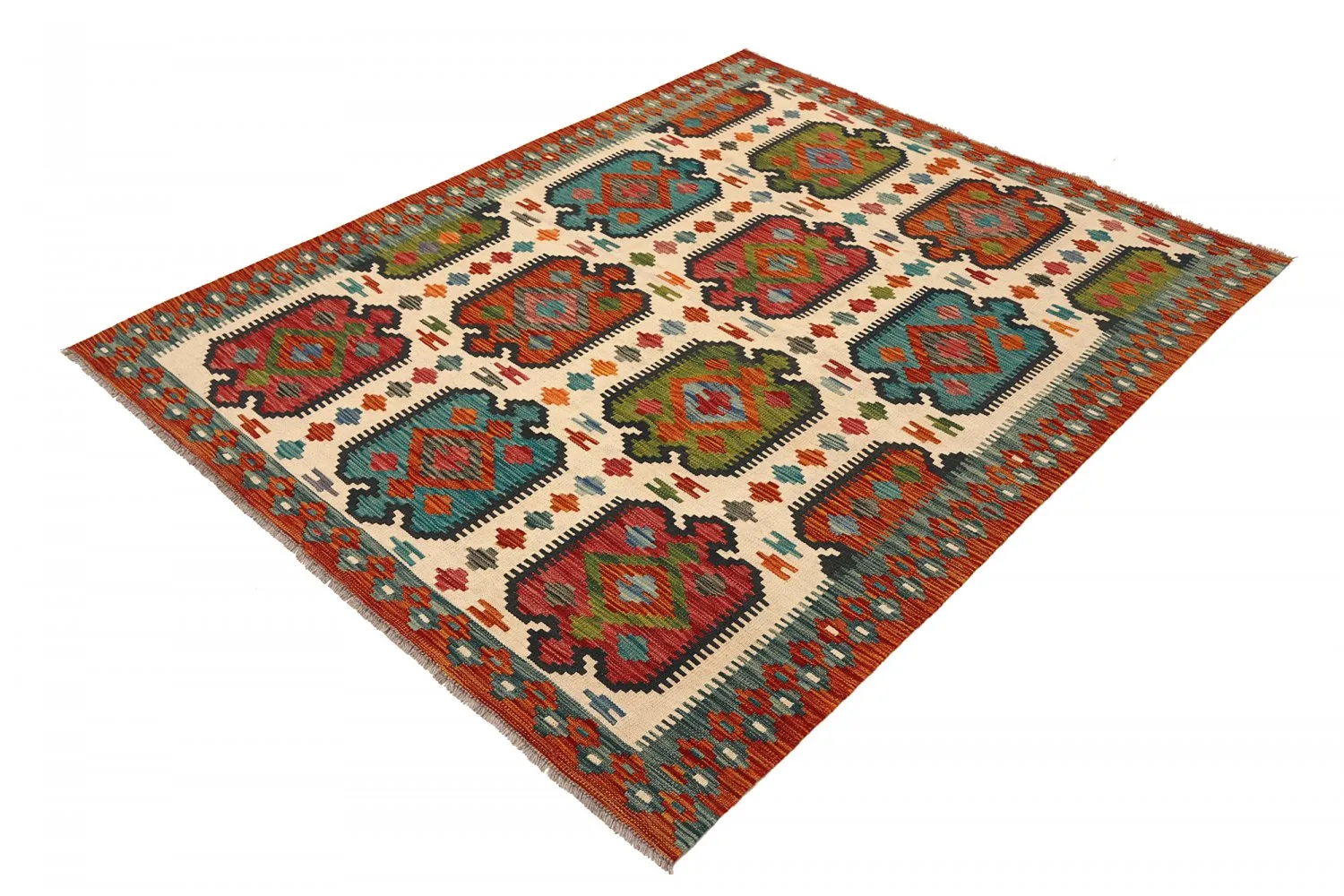 Orientális kilim szőnyeg 191 x 155 cm