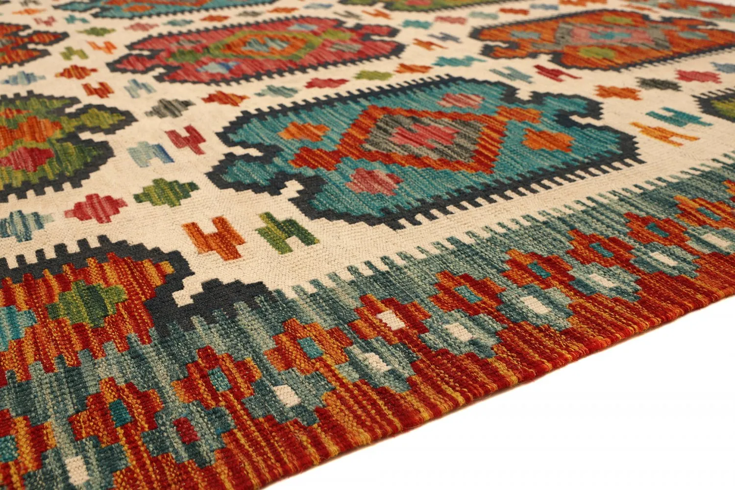 Orientális kilim szőnyeg 191 x 155 cm