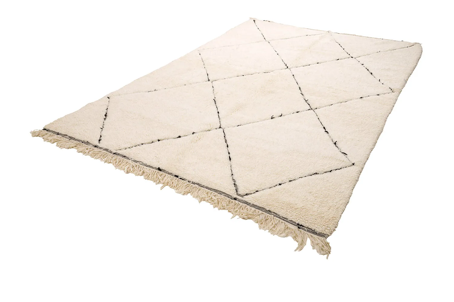 Marokkói Beni Ourain Kelim szőnyeg 195 x 305 cm