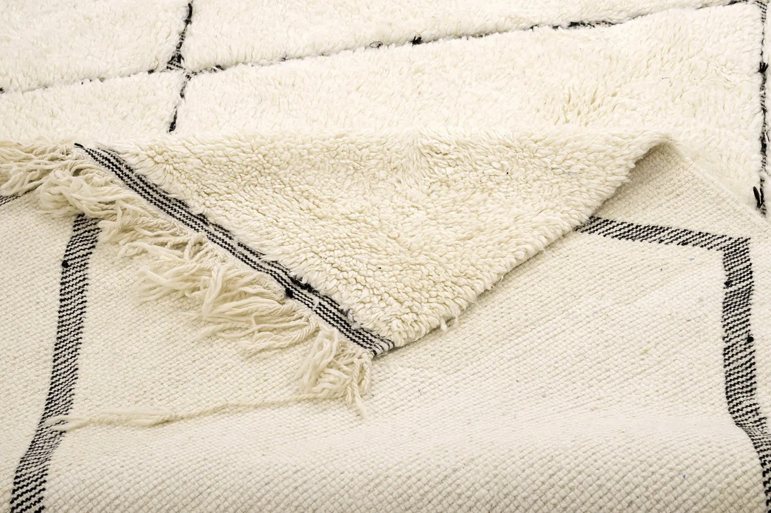 Marokkói Beni Ourain Kelim szőnyeg 195 x 305 cm