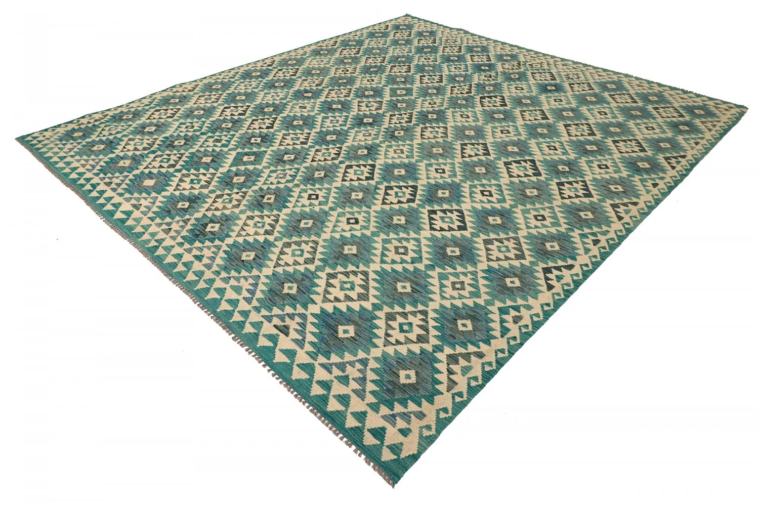Orientális kilim szőnyeg 302 x 259 cm