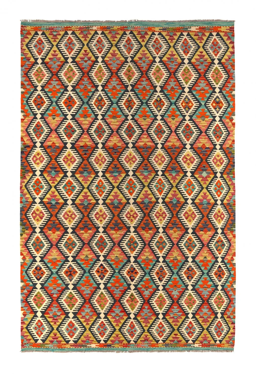 Orientális kilim szőnyeg 303 x 199 cm