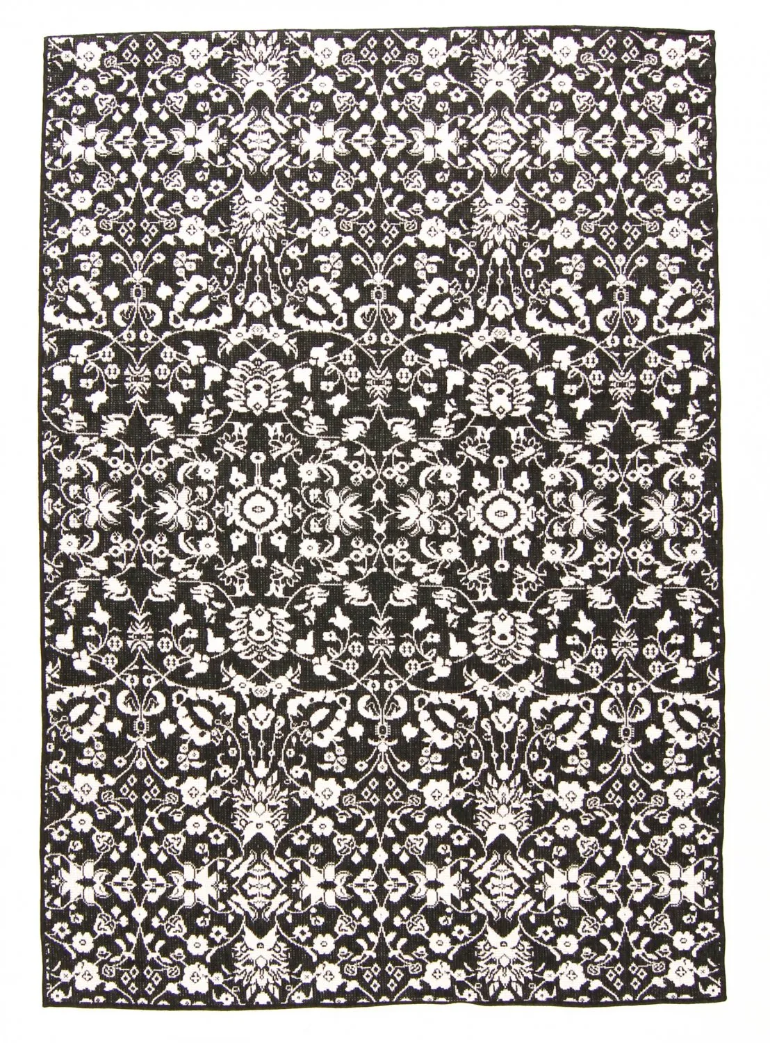 Beltéri és kültéri szőnyeg - Brussels Ocean (fekete)