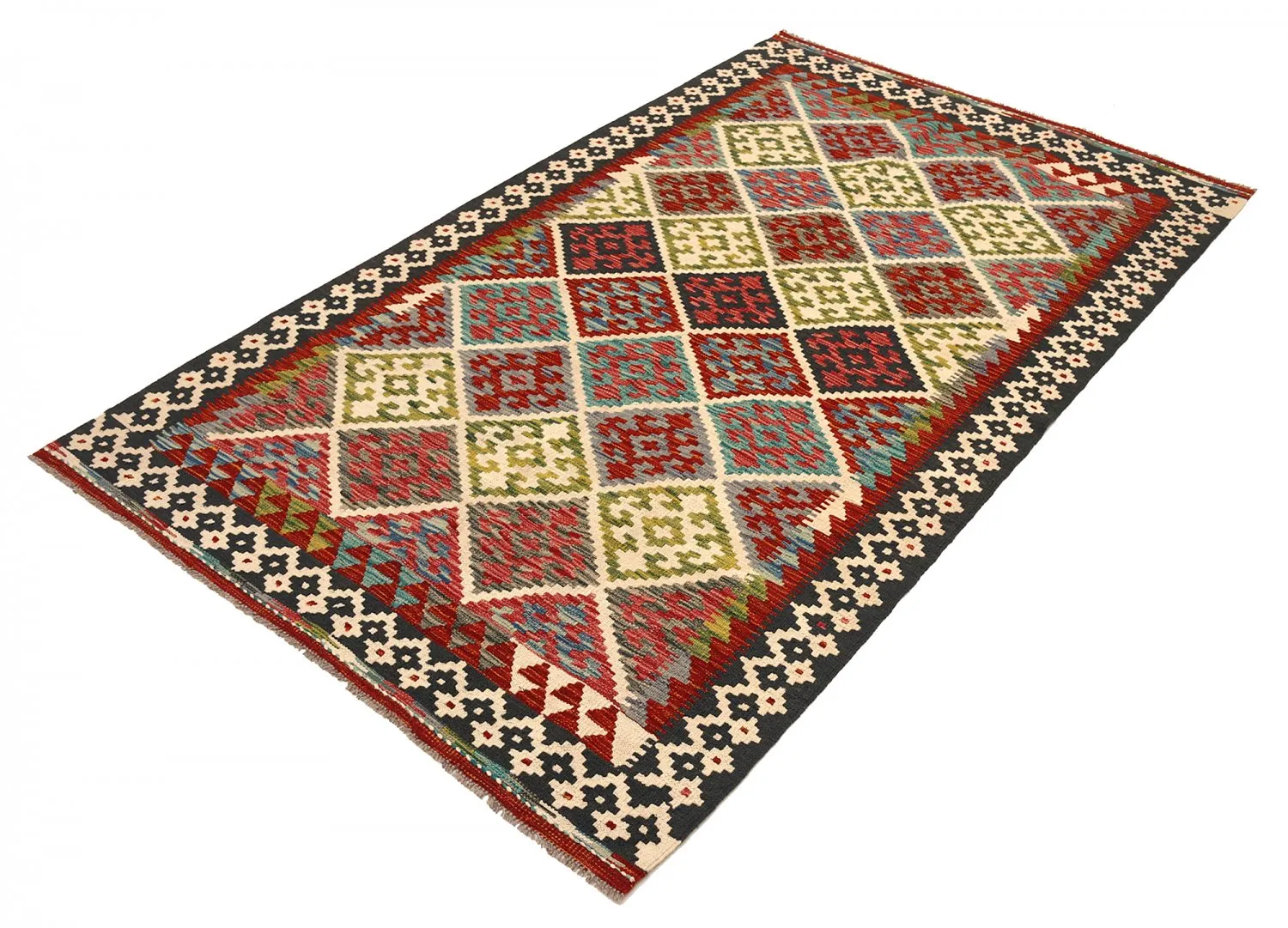 Orientális kilim szőnyeg 213 x 123 cm