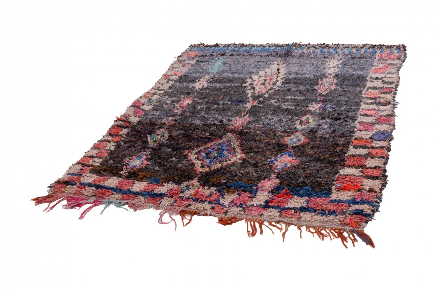 Marokkói Boucherouite szőnyeg 235 x 170 cm