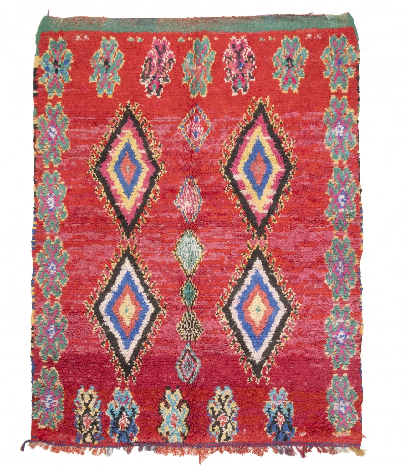 Marokkói Boucherouite szőnyeg 225 x 165 cm